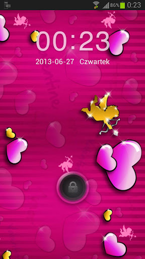 GO Locker Theme lovely pink