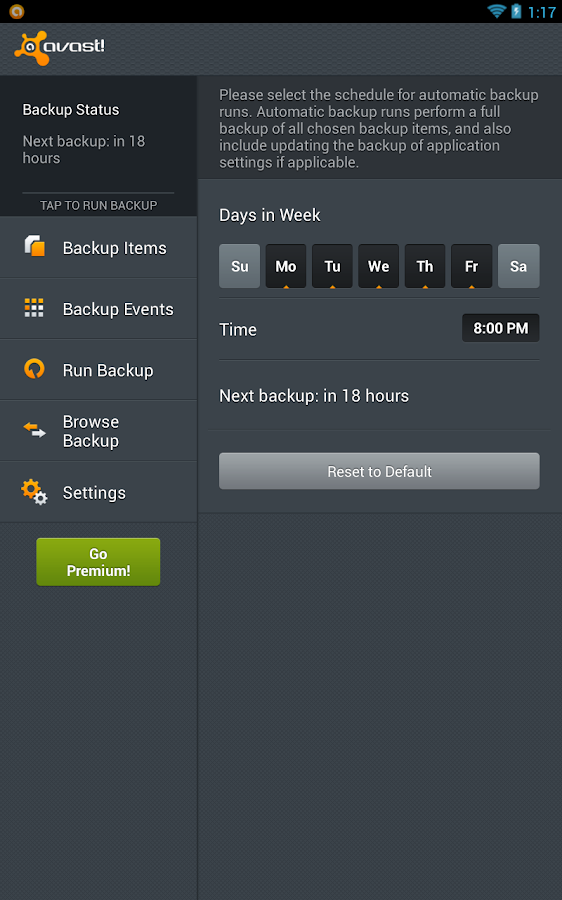 Mobile Backup & Restore - screenshot