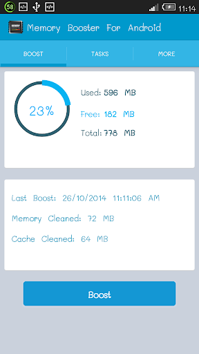 Memory Booster For Android