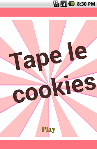 Tape le cookies