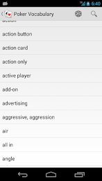 Poker Vocabulary poster 5