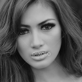 by Ririen Yunus (ryu031) - Black & White Portraits & People