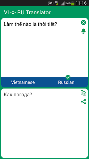 Vietnamese - Russian Translato