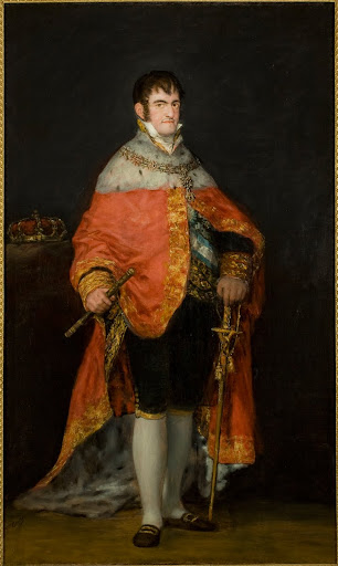Portrait of King Ferdinand VII (Retrato del Rey Fernando VII)