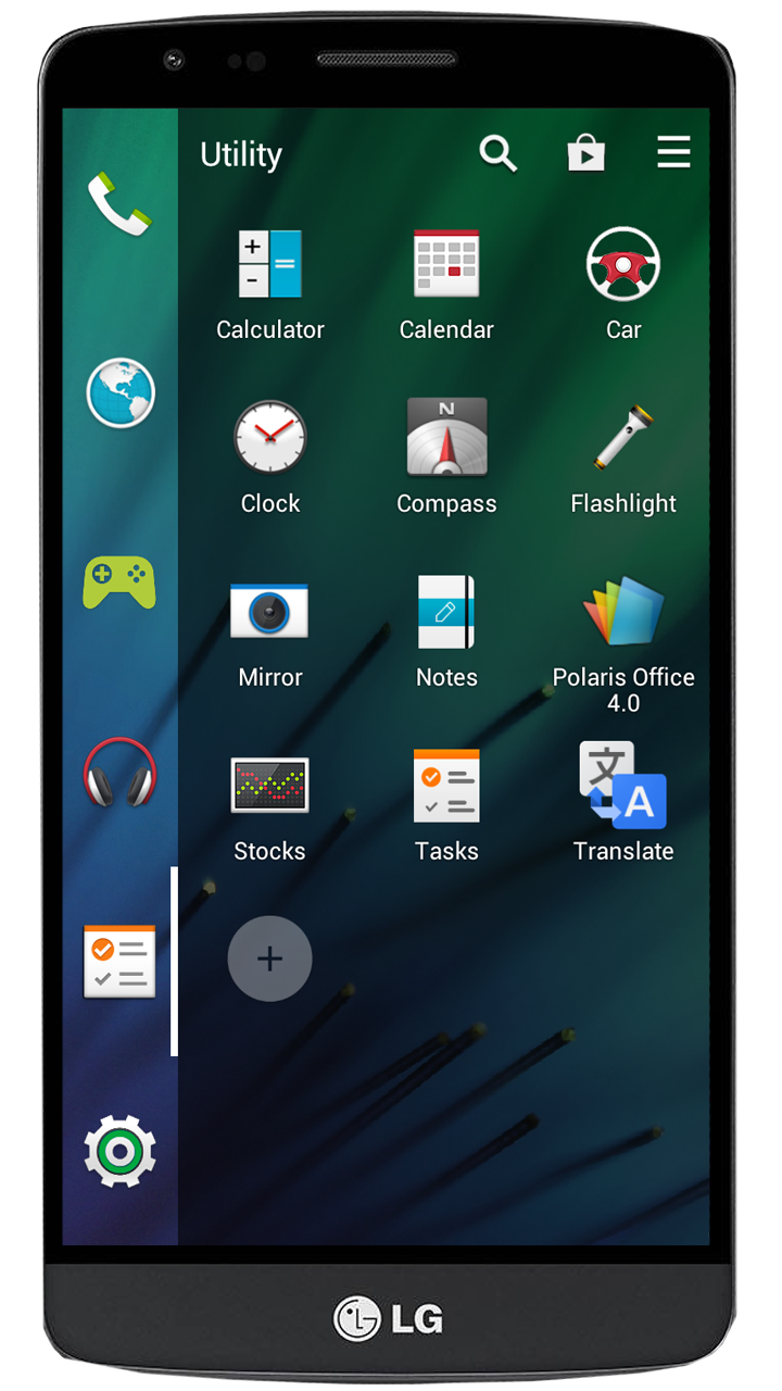 Sense 6 Multilauncher Theme Screen 3