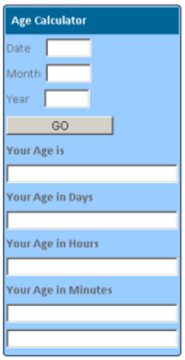 Age Calculator