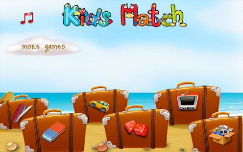 Kids match for toddlers
