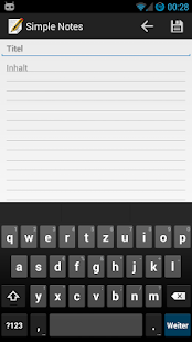 Simple Notes Screenshots 1