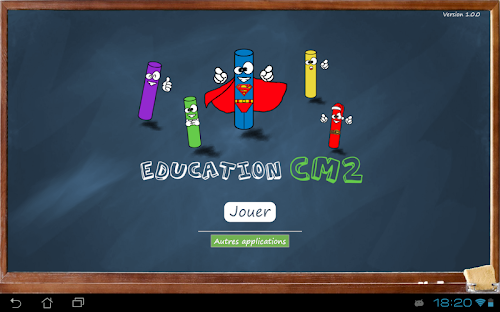 Android application EducAppli CM2 screenshort