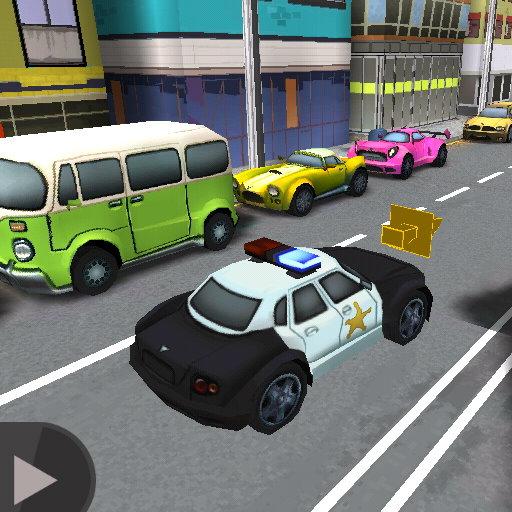 3D Police Car Chase LOGO-APP點子