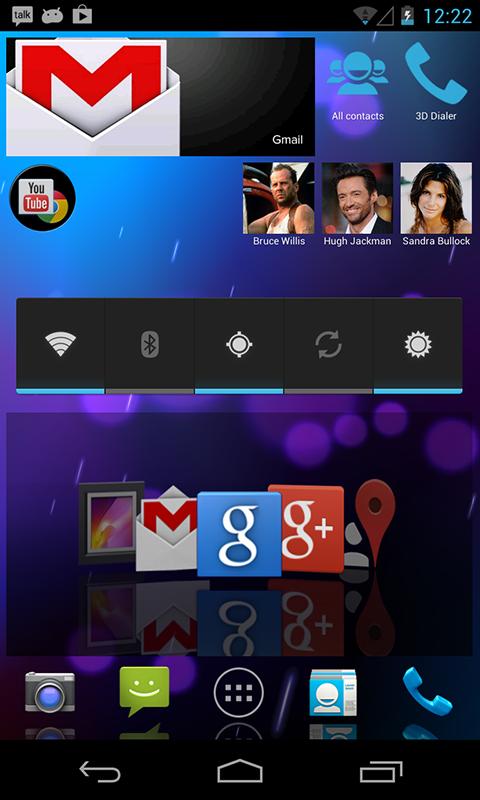 HD 3D Launcher - screenshot