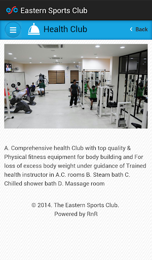 【免費通訊App】Eastern Sports Club-APP點子