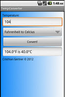 TempConverter APK تصویر نماگرفت #2