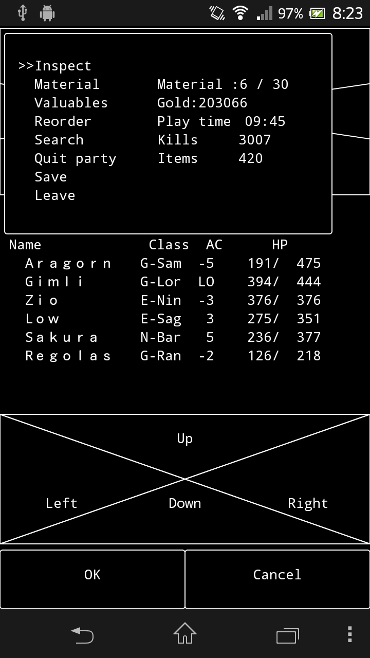 Wandroid #4 POH Screen 3