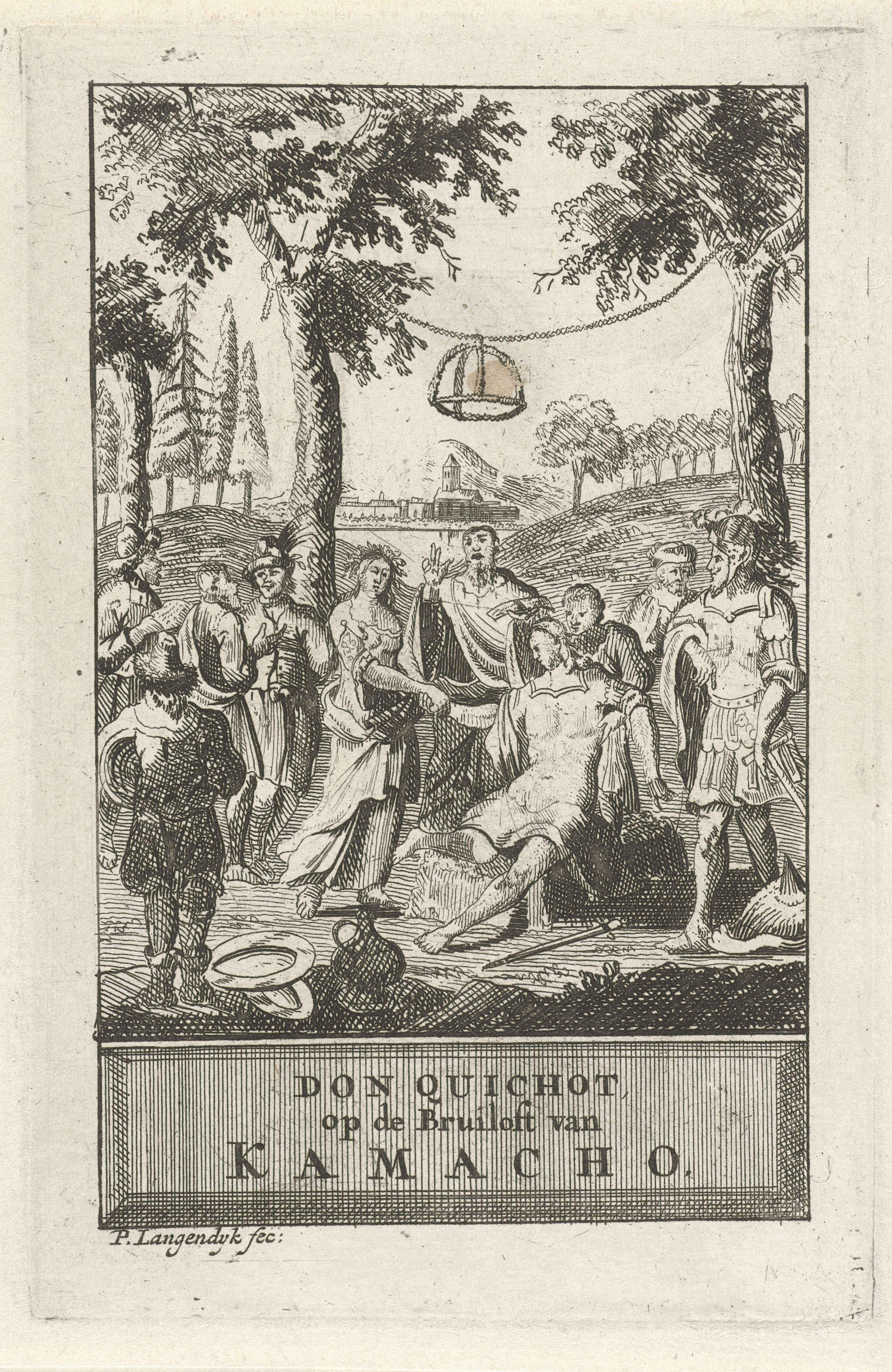 Don Quichot op de bruiloft van Kamacho