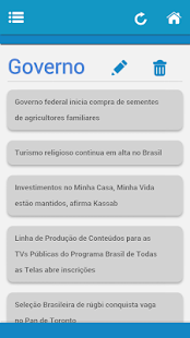 Leitor RSS de Governo Screenshots 1