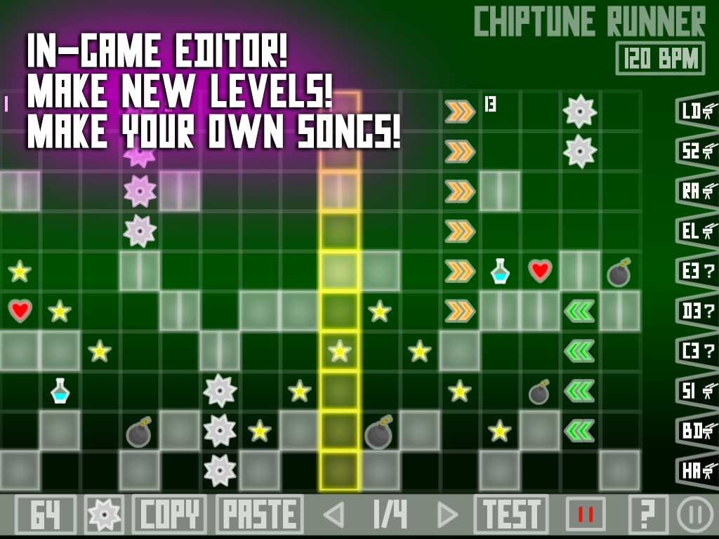 Chiptune Runner - screenshot