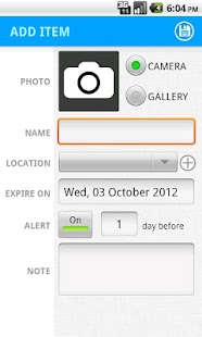 Food Expiration Track Screenshots 1