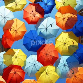 Colorful umbrellas by Antonio Amen - Artistic Objects Other Objects