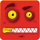Monster Zipper Go Locker mobile app icon