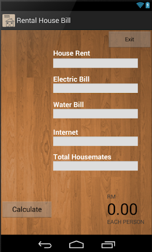 Rental House Bill