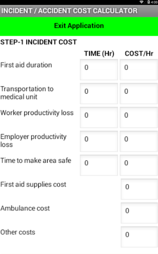 Safety Calc for Workplace