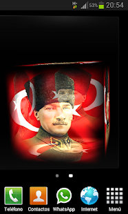 Mustafa Kemal Atatürk 3D LWP