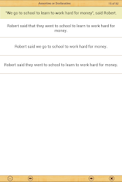 Grammar : Reported Speech poster 11