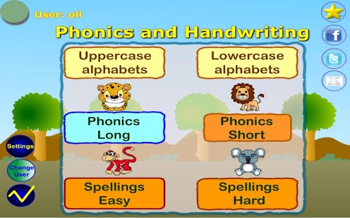 Phonics and HandWriting Screenshots 1