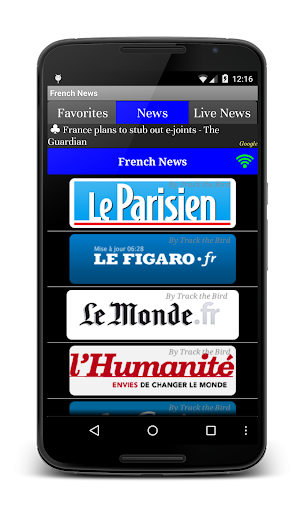 All French News Live Papers