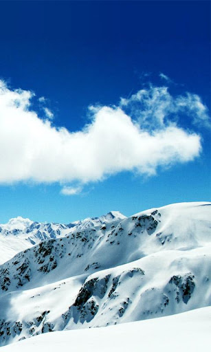 SNOW MOUNTAIN HD WALLPAPER