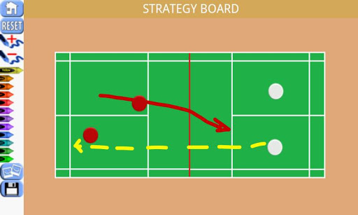 Badminton Clipboard Scoreboard