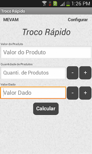 Troco Rápido