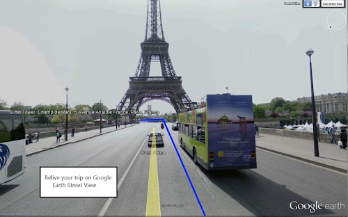 Android application GPS Breadcrumb Tracker (Pro) screenshort