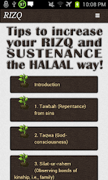 Tips to increase your Rizq poster 2