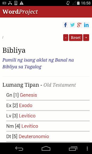 Bibliya sa Tagalog