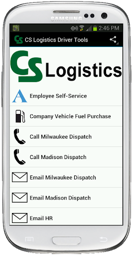 CS Logistics Driver Tools