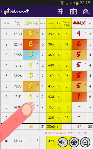 Golf Quickscore+