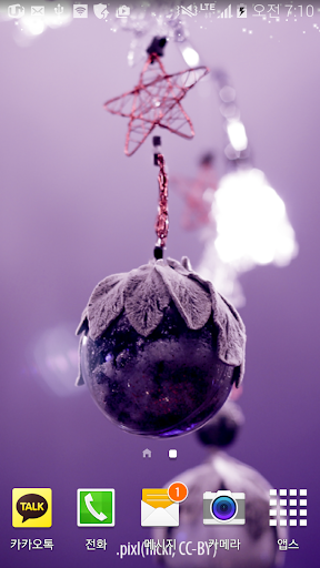 Xmas Purple snow wallpaper