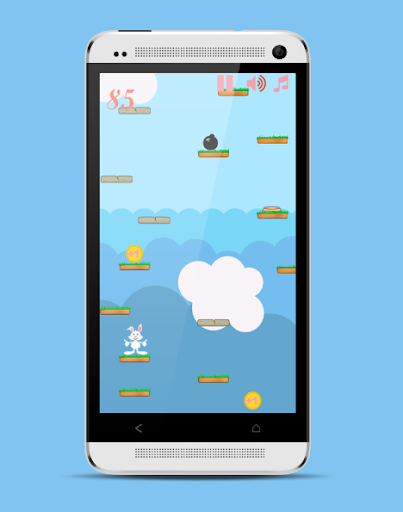 【免費街機App】Rabbit Jumping-APP點子