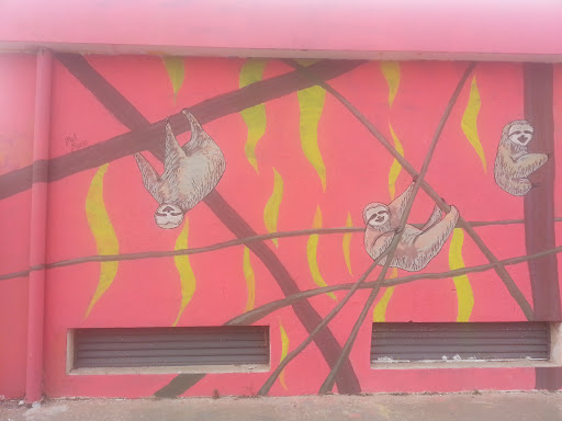 Mural Los Perezosos 