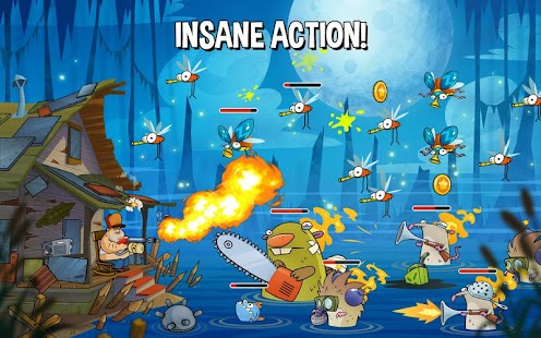Swamp Attack - screenshot