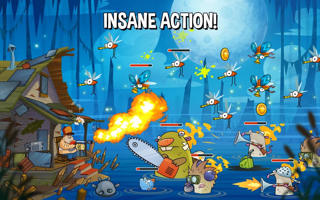 Swamp Attack - screenshot