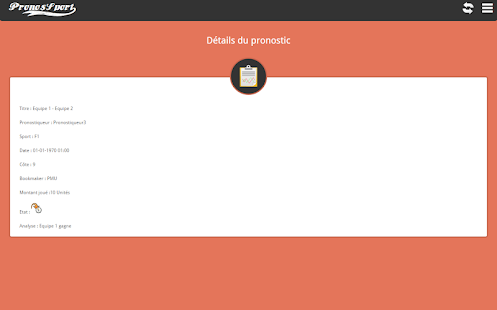 Sports Bets Screenshots 1