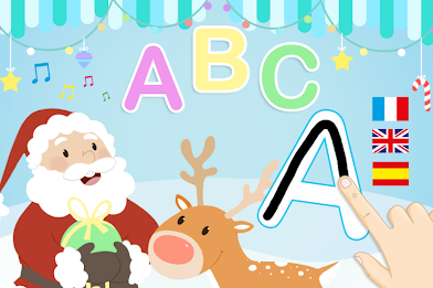 ABC Christmas Alphabet poster 1