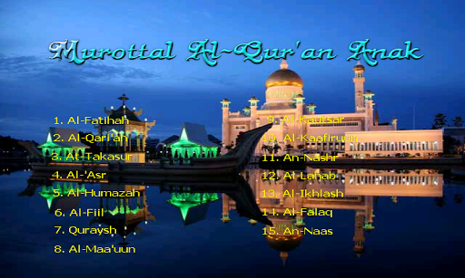 Murottal Al-Qur'an Anak