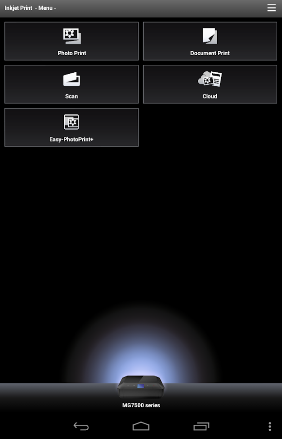 PIXMA/MAXIFY PrintingSolutions - screenshot