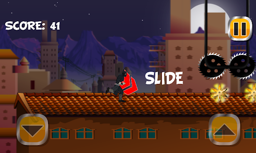 download Temple Ninja castle run 2D free