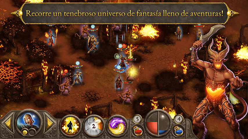 Android application Devils & Demons - Arena Wars screenshort