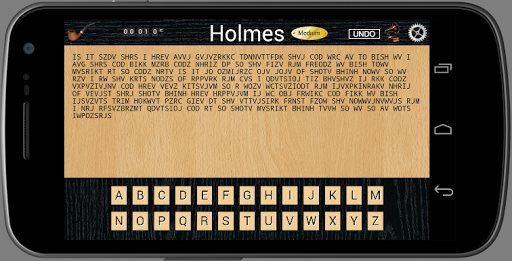 Holmes Cryptic Cipher Puzzle